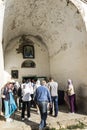 Lykhny. Abkhazia. The entrance to the Church of the assumption o